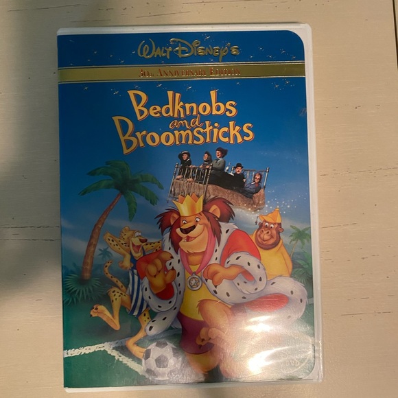 Disney Media Disneys Bedknobs And Broomsticks Dvd Poshmark